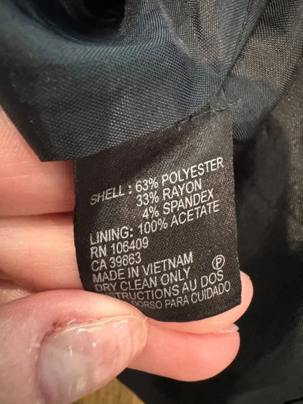 Tahari Arthur S. Levine | Black Cap-Sleeve Sheath Dress size 6. - Picture 6 of 16